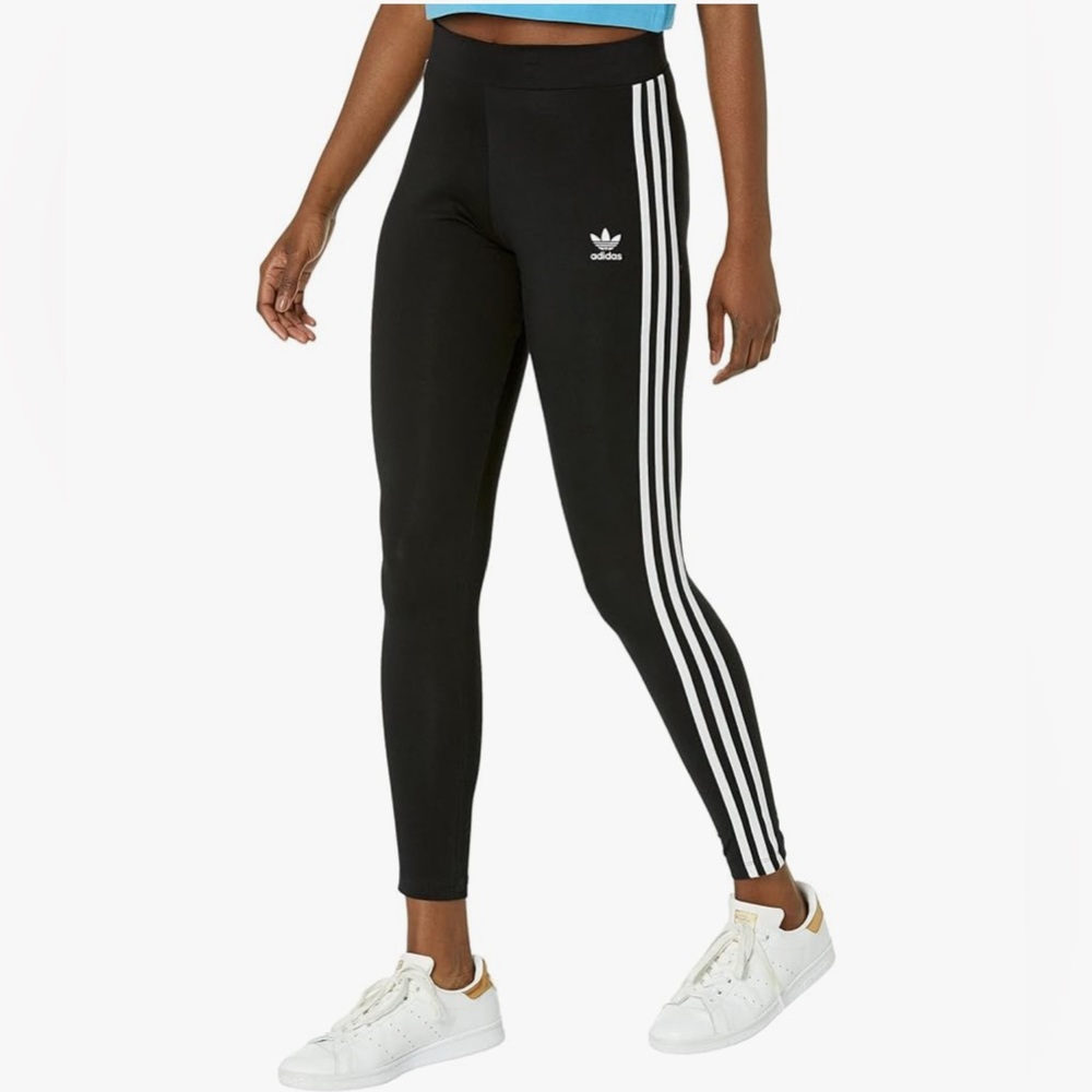 adidas Originals Women's Adicolor Classics 3-Stripes Tights, size xs